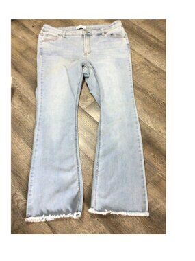 Vanilla Star Light Stretch Blue Plus Size Mid Rise Bootcut Blue Jeans 16W